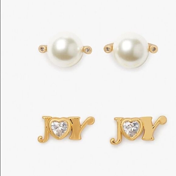Kate Spade say yes joy stud set - Picture 1 of 3